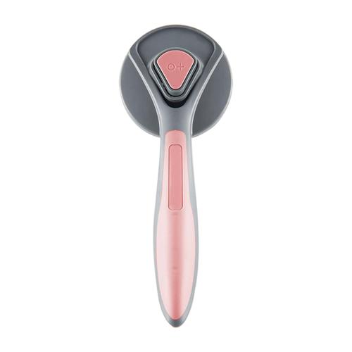 Brosse Lisse Autonettoyante Pour Chiens Et Chats Brosse, Outil De Toilettage Pour Animaux De Compagnie, Enlève Le Sous-Poil, La , Les Cheveux - Rose