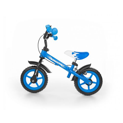Balance Bike Dragon Avec Frein Bleu