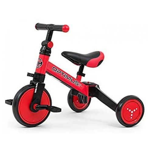 Ride On - Vélo 3en1 Optimus Rouge