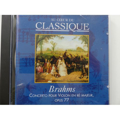 Johannes Brahms (1833-1897) : Concerto Pour Violon Et Orchestre En Ré Mineur Opus 77 Oar Susanne Lautenbacher Violon Symphonie Orchester Innsbruck Orchestre Symphonique D'innsbruck Dir Robert Wagner