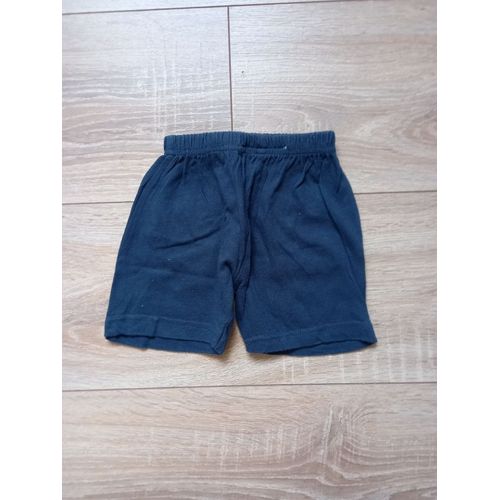Short Baby Wapi 3 Mois (Uni Bleu)
