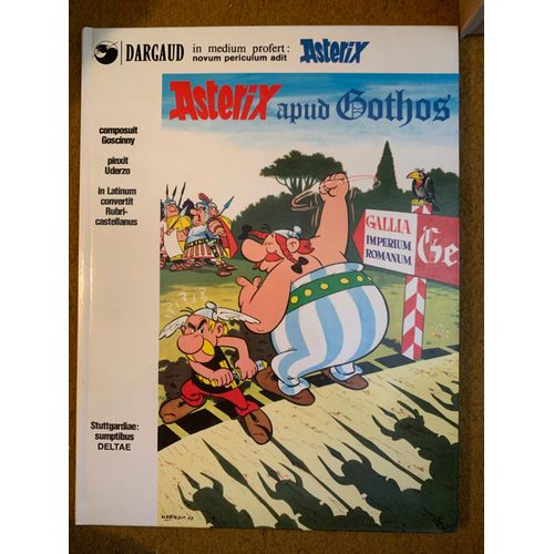 Astérix Et Les Goths En Latin 