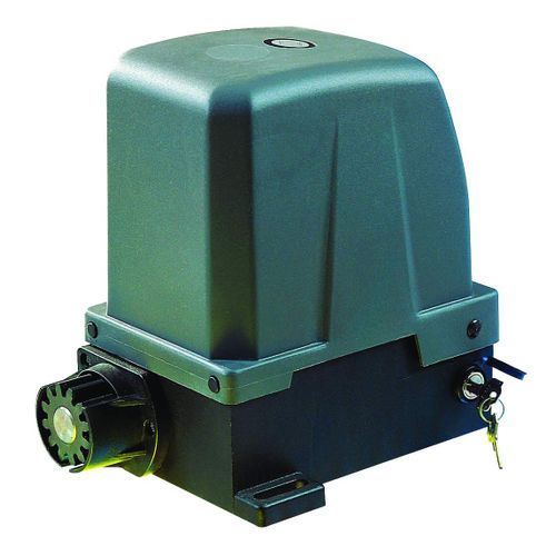 Motoréducteur avec ELECTRONIQUE 400 KG Portail Coulissant - Europe Automatismes EA CL610EMA - Moteur bloquant en 230 V, 40 cycles / jour, pour portails jusqu'à 400 kg