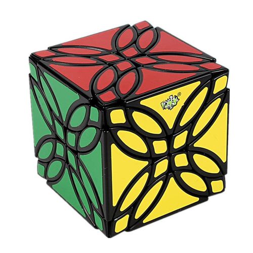 Cube Magique De Trèfle Maître, Autocollant Noir, Idée Cadeau De Noël, Jouet Puzzle Pour Enfants