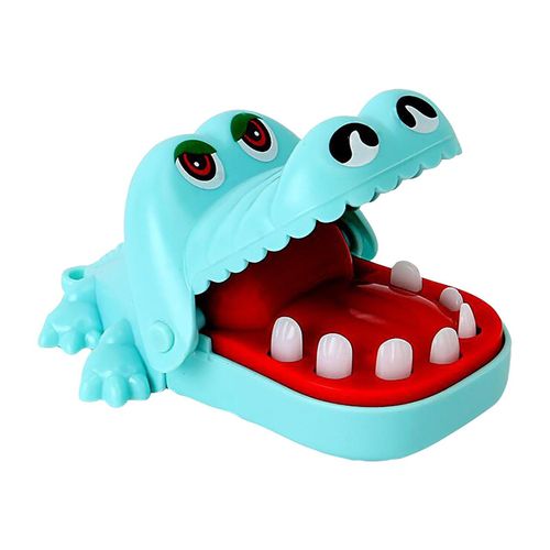 Jouet Avec Porte-Clé Pour Enfants, 1 Pièce, Blagues Pratiques, Créatif, Portable, De Petite Taille, Bouche De Crocodile, Dentiste, Morsure Au Doigt, Gags Amusants