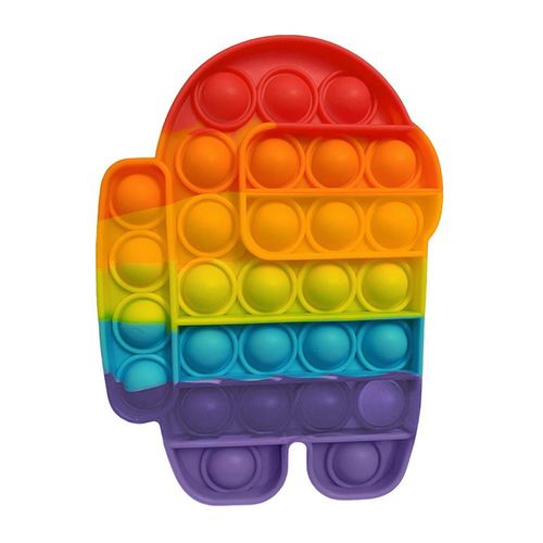 Jouet En Forme D'Ours Arc-En-Ciel Pour Enfant, Autisme Sensoriel, Anti-Stress, Anti-Stress