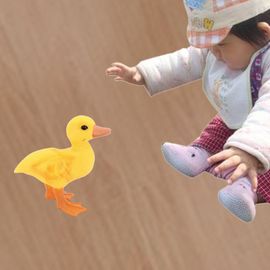 Mini Figurines De Canard Jaune, Modèle Réaliste, Jouets De Plage Cognitive, Animal Pour Fête