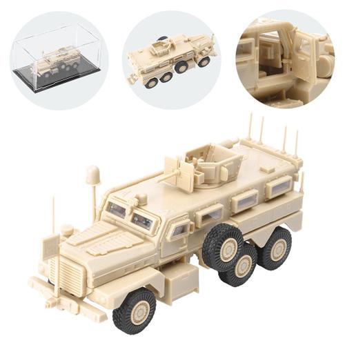 Véhicule Blindé Décoratif Échelle 1:72, Camion De Combat Pour Enfants Et Adultes, Camouflage Du Désert