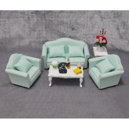 Maison De Poupée Miniature À L'Ancienne, Modèle De Scène De Téléphone, Cadeaux Pour Enfants, Meubles Jouets Pour Poupée Bjd, Décoration De Maison De Poupée
