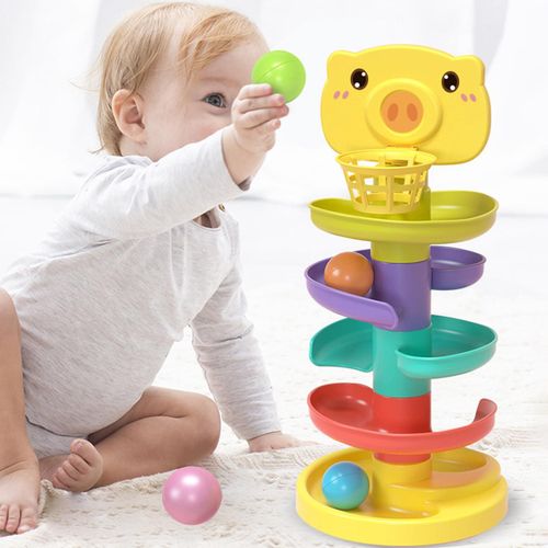 Rampe De Balle Tour À Billes Pour Garçons Et Filles, Center D'Activité, Développement Précoce, Jouets, Compétences Motrices