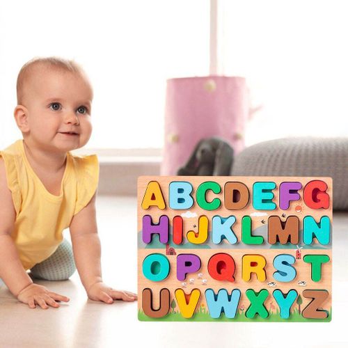 Jeu De Puzzle En Bois Montessori, Jeu D'Activités De Développement, Blocs De Jouets Pour Les Meilleurs Cadeaux De Noël, Bébés Enfants De 3 À 5 Ans