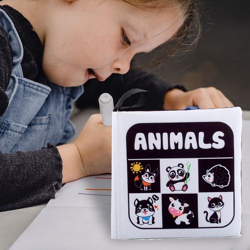 Livres En Tissu Doux Pour Bébés, Apprentissage Précoce, Interactif Parent-Enfant, Jouets De Qualité Supérieure Pour Bébés Et Tout-Petits De 0 À 24 Mois, Garçon Et Fille