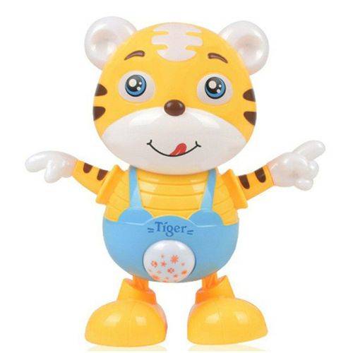 Jouet Électronique Tigre Musique Et Sons, Jouet Éducatif Précoce Avec Lumière, Rechargeable Par Usb, Jouets De Danse Pour Garçons Et Filles