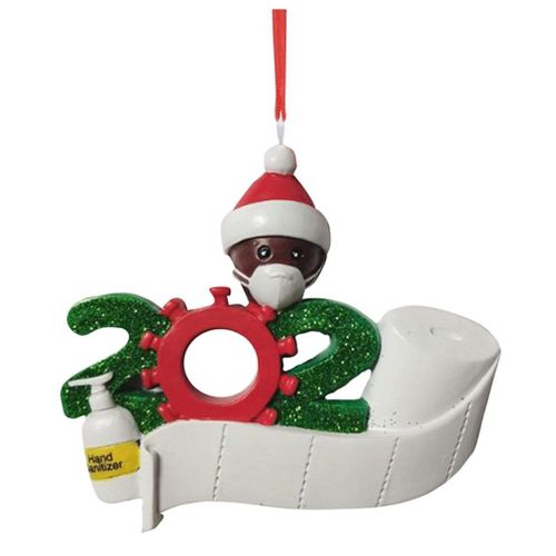 Pendentif Personnalisé, Ornements De Noël, Mini Poupée Mignonne, Avec Masque Et Chapeau De Noël