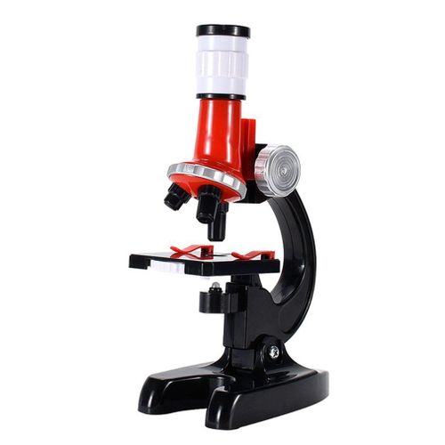 Kit De Microscope Pour Enfants, Led De Laboratoire Scientifique 100-1200x, Microscope Biologique, Jouets Éducatifs Pour Enfants, École Et Maison