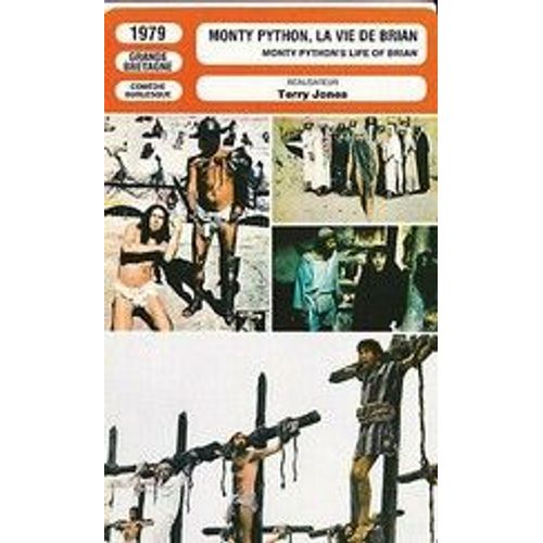 Fiche Monsieur Cinema Monty Python, La Vie De Brian