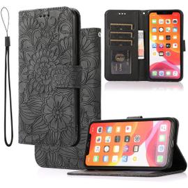 Orange Coque Galaxy Note 4 KKEIKO Etui en Cuir pour Galaxy Note 4 Housse Portefeuille en Cuir avec Motif Papillon Flip Case pour Galaxy Note 4