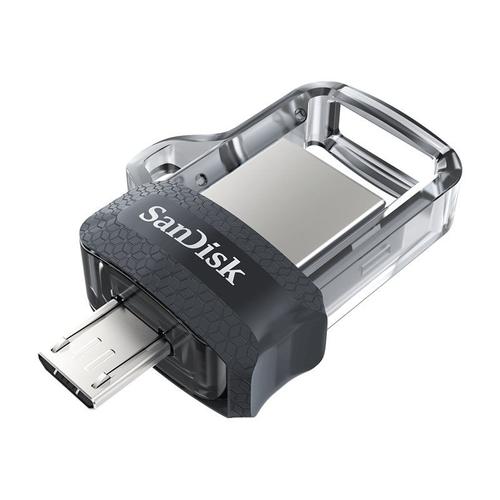 SanDisk Ultra Dual - Clé USB - 128 Go - USB 3.0 / micro USB