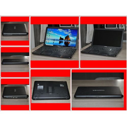 Toshiba Satellite C850D-11F - 15.6" AMD E1-1200 - 1.4 Ghz - Ram 4 Go - DD 320 Go