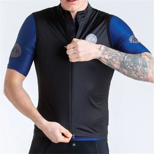 Gilet Coupe-Vent À Manches Longues Pour Hommes,Chemise De Vélo Coupe-Vent,Veste Imperméable,Maillot De Vélo,Haut De Sport De Cyclisme,Gilet Coupe-Vent Fin,Adapté Aux Candidats