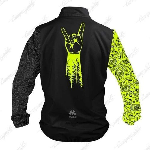 Gilet Coupe-Vent À Manches Longues Pour Hommes,Chemise De Vélo Coupe-Vent,Veste Imperméable,Maillot De Vélo,Haut De Sport De Cyclisme,Gilet Coupe-Vent Fin,Adapté Aux Candidats