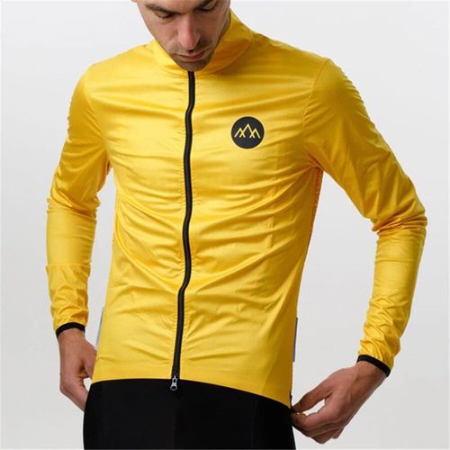 Gilet Coupe-Vent À Manches Longues Pour Hommes,Chemise De Vélo Coupe-Vent,Veste Imperméable,Maillot De Vélo,Haut De Sport De Cyclisme,Gilet Coupe-Vent Fin,Adapté Aux Candidats
