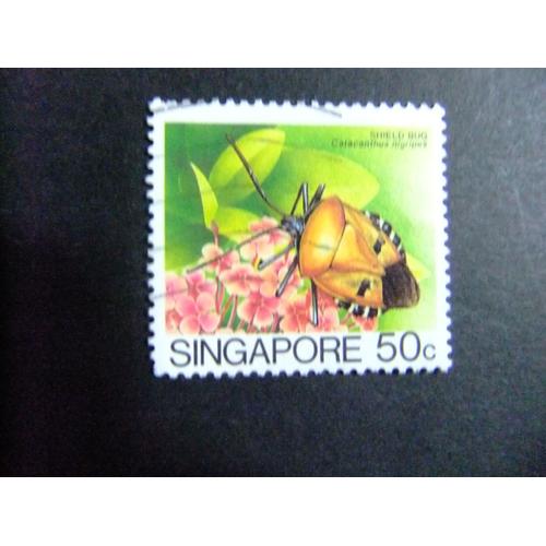 51 Singapore Singapour 1985 / Fauna ( Catacanthus ) / Yvert 461 Fu Sg 497 Fu