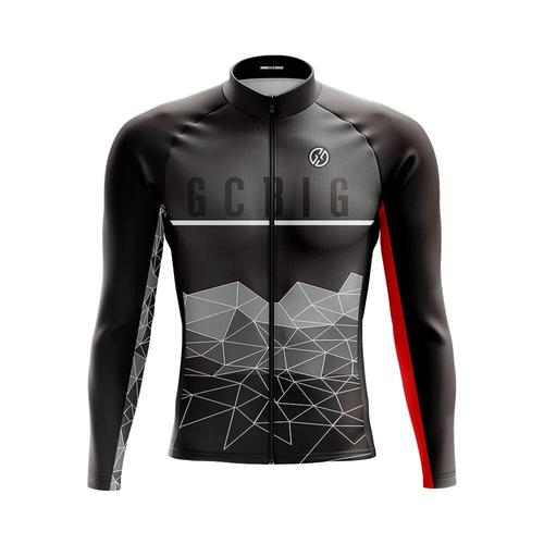 Gcbig-Vestes De Cyclisme À Manches Longues Pour Hommes,Vêtements Chauds D'hiver Pour Cyclistes,Veste De Vélo,Smile,Thermal,Jerseile Performance,Road