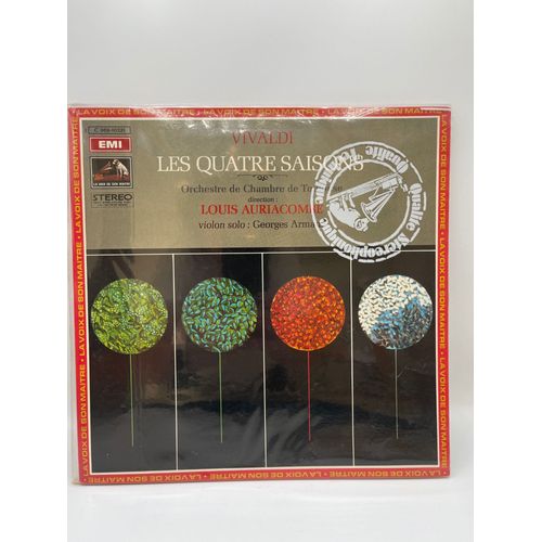 Vinyle Vivaldi Les Quatre Saisons Louis Auriacombe