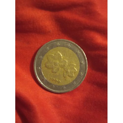 2 Euro 1999 M Coin Fleur / Cloudberry Finlande