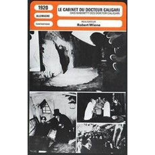 Fiche Monsieur Cinema Le Cabinet Du Docteur Caligari