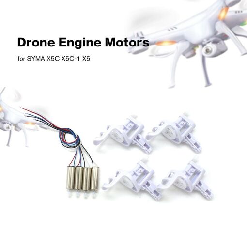 Moteurs De Moteur De Drone Avec 4 Pièces Couvercle De Base De Moteu...