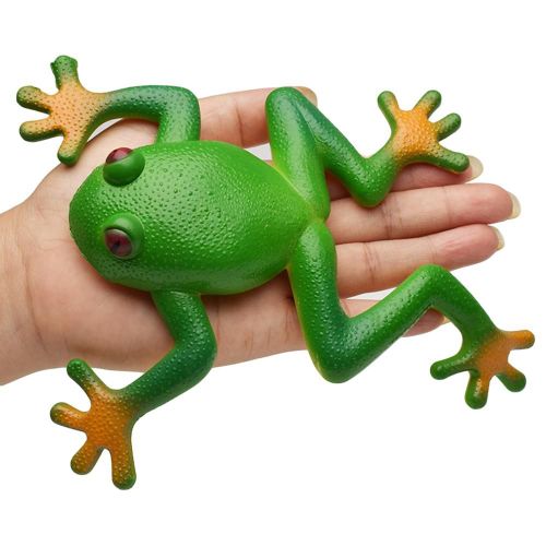 Jouet Pour Enfant, Simulation De Grenouille, Modèle Souple Et Extensible, Anti-Stress