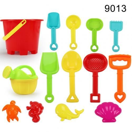 Ensemble De Plage Pour Enfants, Moule De Dessin Animé, Seau, Château, Construction, Outils De Sable, Piscine, Bac À Sable, Jouets De Plage Amusants
