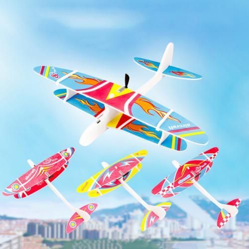 Planeur Électrique Rechargeable Pour Enfants, Jouet Éducatif, Modèle D'Avion De Fête, Remplissage En Plein Air, Bricolage