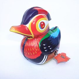 Jouet À Remonter Pour Adulte, Collection Rétro, Métal, Canard Mandarin, Jouet Mécanique, Figurines, Modèle Cadeau Pour Enfant