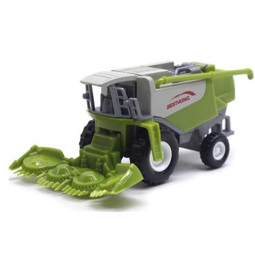 Tracteur Agricole Miniature Pour Enfants, Modèle Réduit De Moissonneuse, Jouet Pour Garçons, Cadeau D'Anniversaire, 1/50