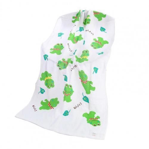 Serviette De Bain En Coton Doux Pour Bébé, Respirante, Absorbe L'Humidité, Couverture Pour Tout-Petit