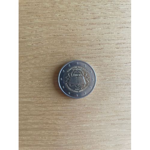 Pièce De 2 Euros Traité De Rome 2007