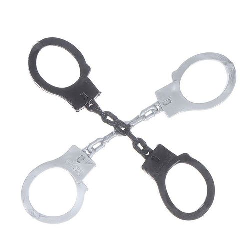 Grandes Menottes Souples De Police Et De Voleur, Accessoires De Jeu, Jouet De Décompression De Prix Pour Écoliers De Maternelle