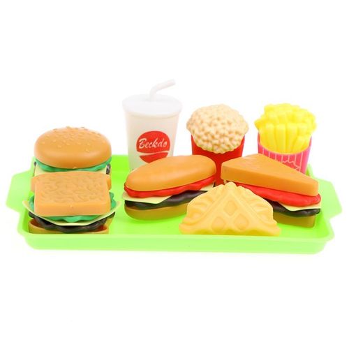 Maison De Poupée Miniature, Hamburger, Tasse De Coke, Jouet De Restauration Rapide, Accessoires De Glaces De Cuisine, Jouet Pour Blyth Barbie