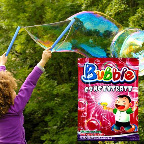 10 Paquets De Bulles De Savon Liquide Non Toxique Pour Bébé, Concentré D'Eau Savonneuse Pour L'Extérieur, Jouets Pour Pistolet À Bulles, Offre Spéciale