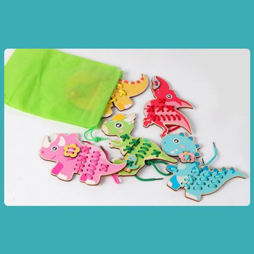 Cartes De Couture Pour Enfants De 4 À 8 Ans, Jouets À Enfiler Des Animaux, Activités Préscolaires, Jouets Éducatifs, Apprentissage Précoce