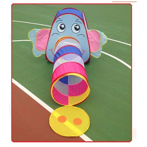 Tunnel De Tente 2 En 1 Pour Tout-Petit, Jeu D'Éléphant