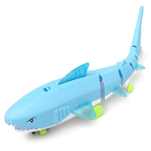 Jouet En Plastique À Flash Requin Électrique, Jouet De Musique Interactif Pour Enfants