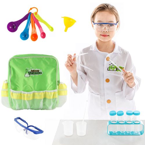 Kit D'Expérimentation Scientifique En Laboratoire Pour Enfants, Jouet De Jeu De Rôle, Cosplay Scientifique, Vêtements De Performance Lavables, Costume Adapté Aux Enfants En Âge Préscolaire