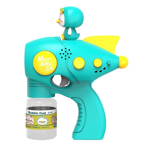 Pistolet À Bulles Automatique Animaux Mignons, Nouvelle Machine À Bulles De Savon, Souffleur De Musique, Jouet D'Extérieur Pour Enfants