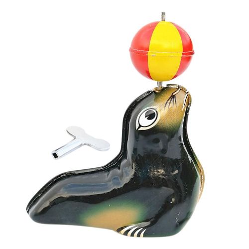 Jouets En Étain Pour Adultes, Style Vintage, Boule À Bascule, Lion De Mer, Collections Pour La Maison