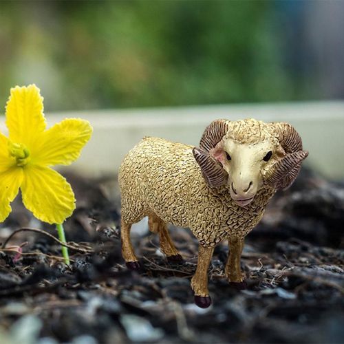 Figurines D'Animaux De Mouton Réalistes, Simulation De Ferme De Zoo Pour Enfants, Décor De Bureau Et De Maison Cadeau