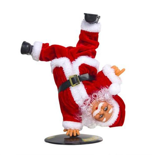 Poupée De Père Noël Avec Musique Pour Enfants, Jouet Électrique, Créatif, Hip-Hop, Ornements, Danse Et Chant, À La Mode